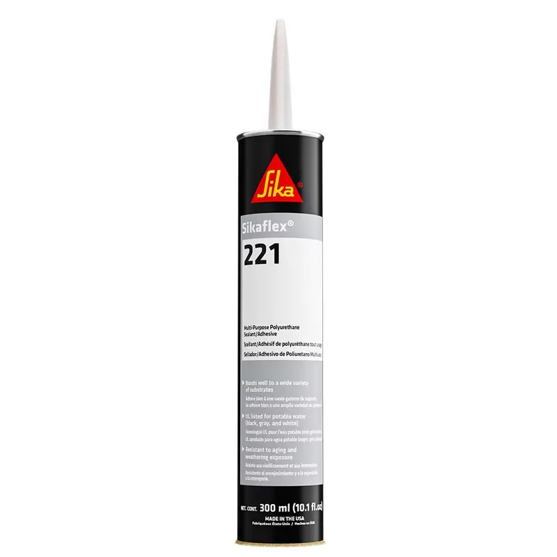 Sika 90893 Sikaflex-221 Multi-Purpose Polyurethane Sealant/Adhesive – 300Ml Black 1