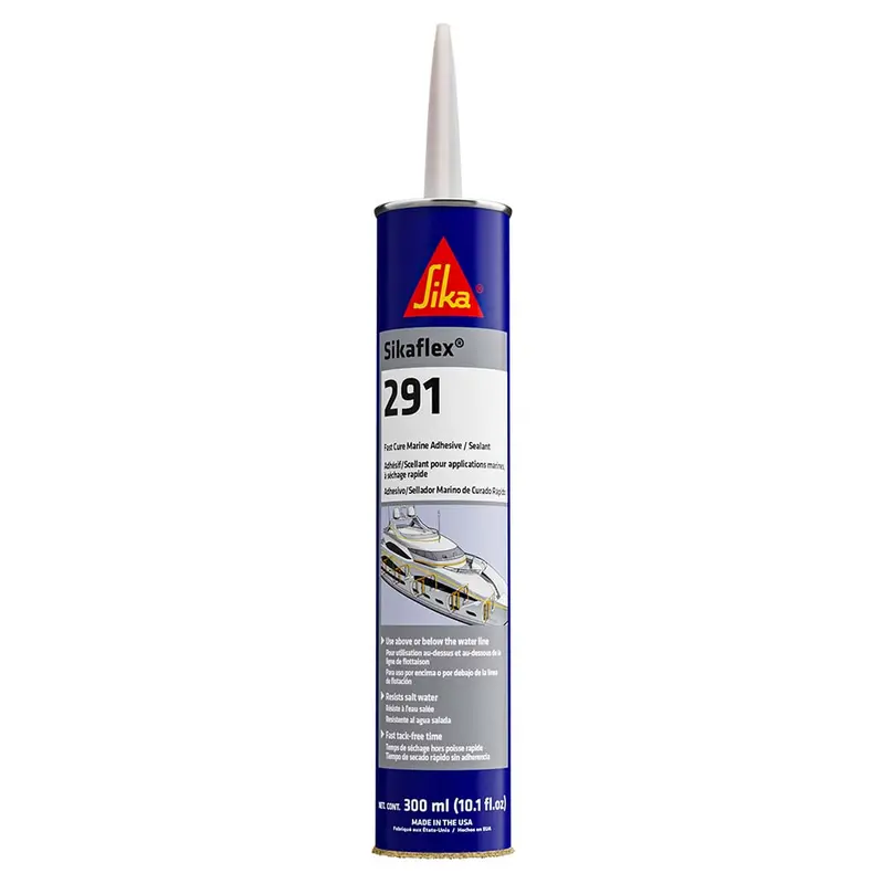 Sika Sikaflex-291 Fast-Curing White Adhesive Sealant Cartridge – 300 Ml (10.3 Oz) 1