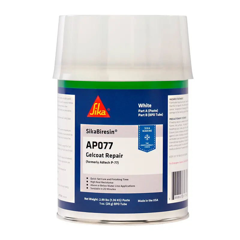Sikabiresin Ap077 + Bpo Cream Hardener – White, Quart Format 1