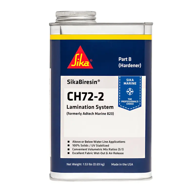 Sikabiresin Ch72-2 Medium-Cure Epoxy Resin – Pale Amber, Quart Size 1