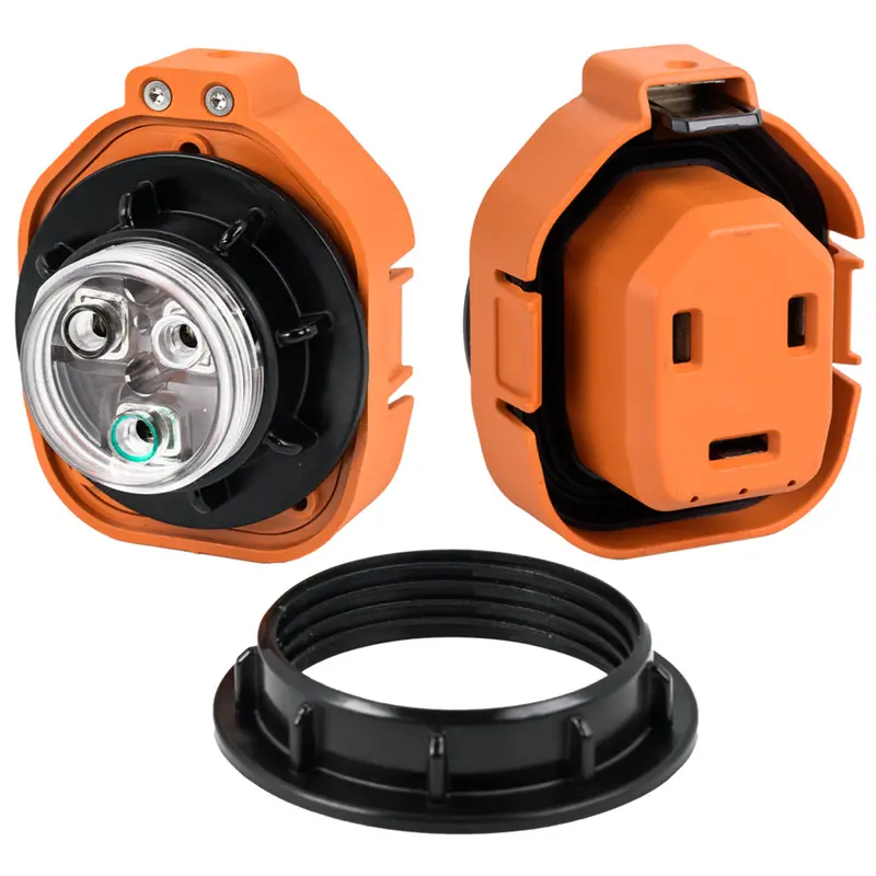Smartplug 30A 125V Female Receptacle – Flush-Mount Dockside Power Inlet 1