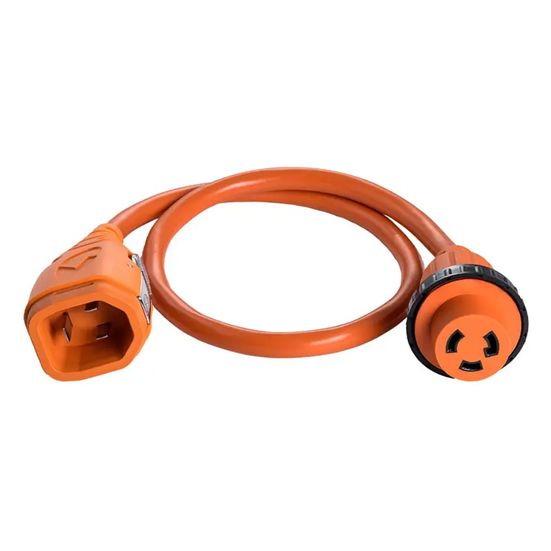 Smartplug 30A Twist-Type Adapter – Female To Male Connection For Marine Shore Power [Cm30043L530R] 1