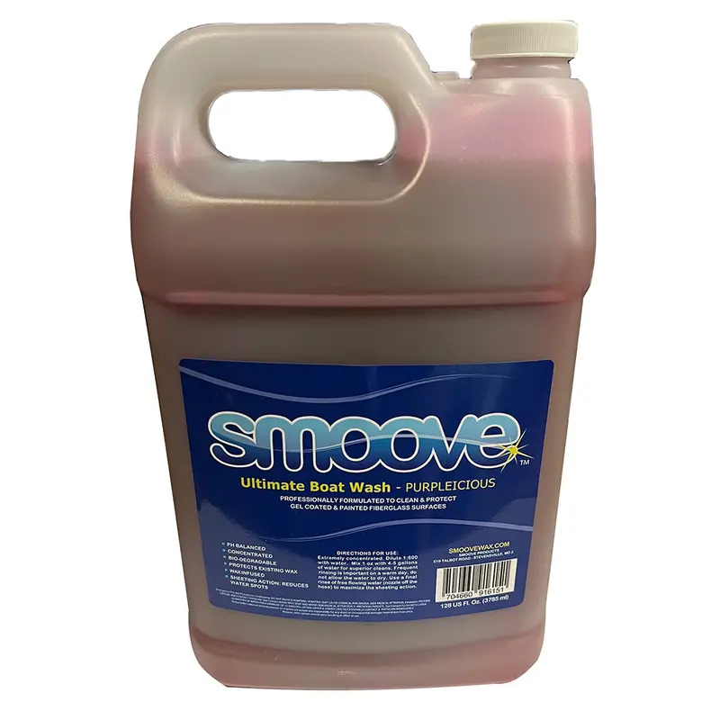 Smoove Purplelicious Ultimate Boat Wash – Concentrated Formula, 1-Gallon 1