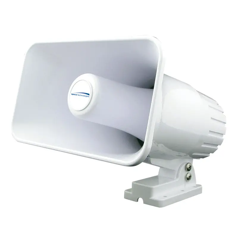 Speco Spc12Rp 4" × 6" Weatherproof Pa Horn Speaker – White Finish [Spc12Rp] 1