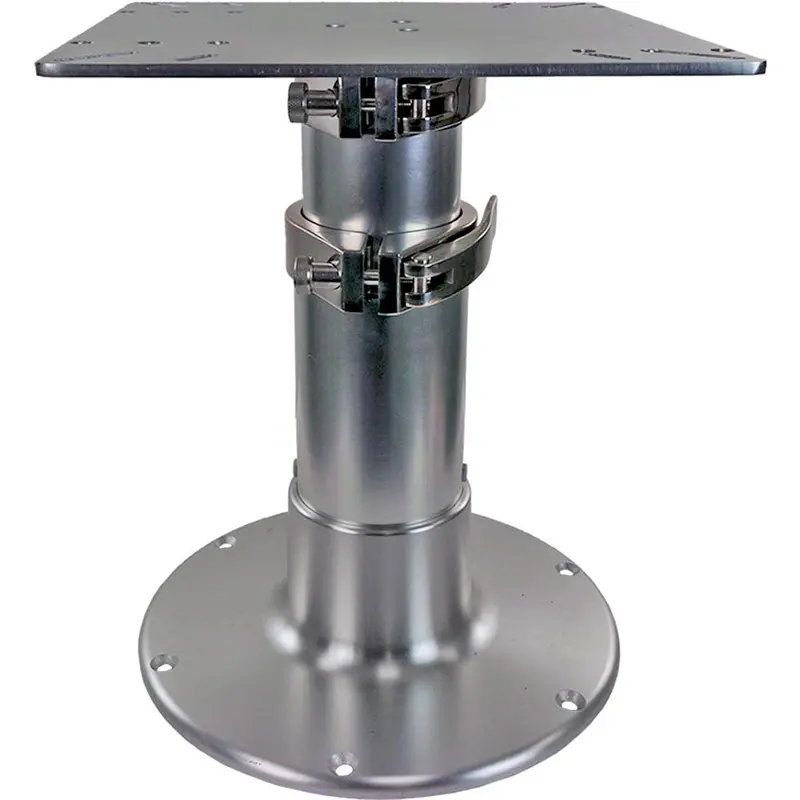 Springfield 3-Stage Adjustable Pedestal Table (16"–30") With Brite Dip Finish – Model 1660236 1