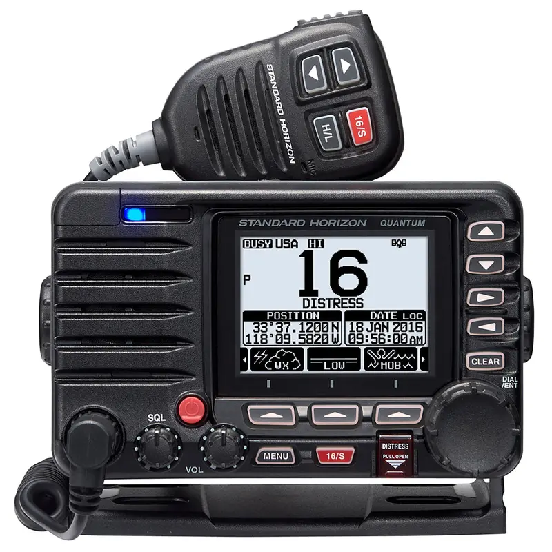 Standard Horizon Gx6000 25W Commercial Fixed-Mount Vhf With Nmea 2000, Ais Receiver & Speaker Mic 1