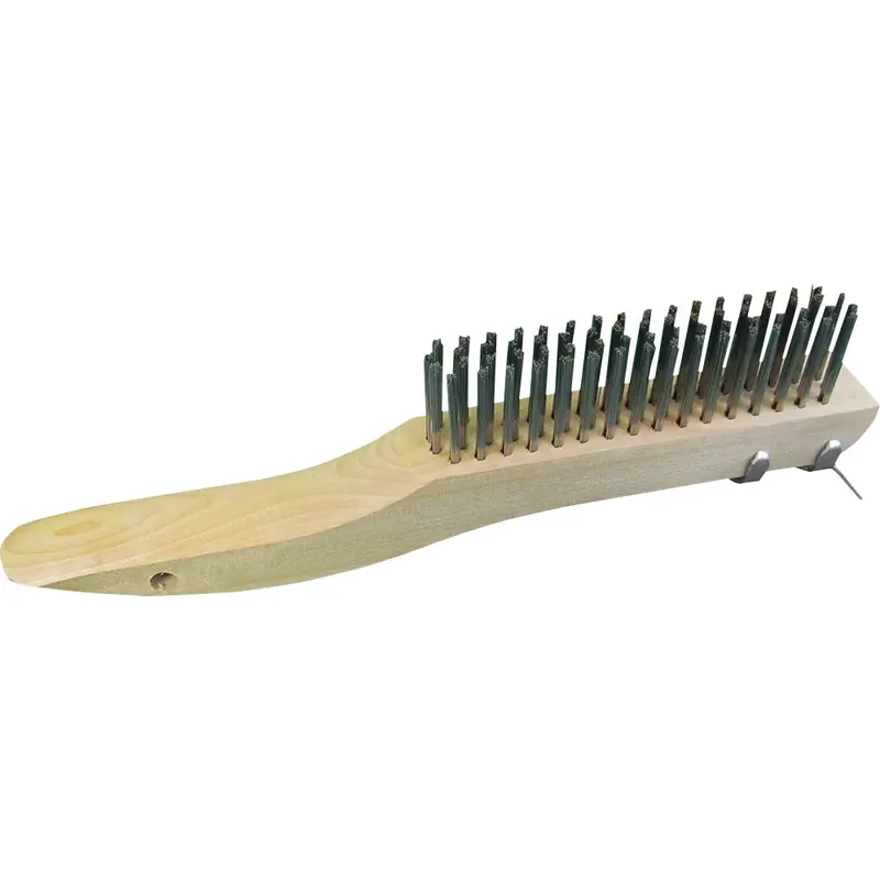 Star Brite 10.5-Inch Stainless Steel Scrub Brush With Integrated Scraper 1