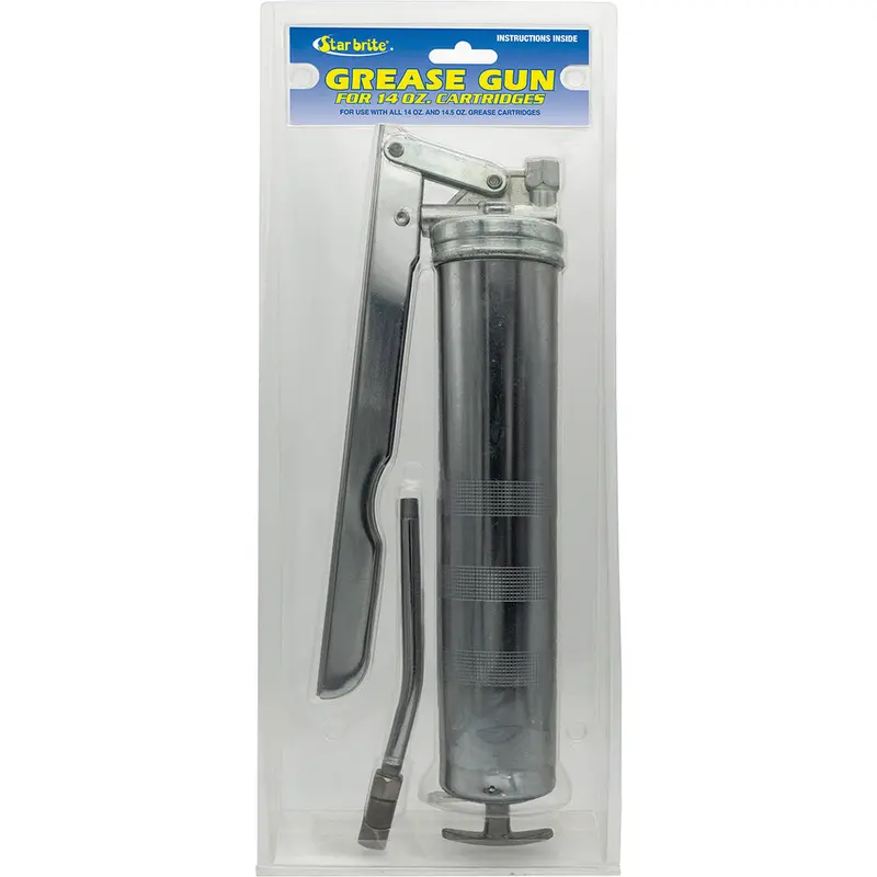 Star Brite Heavy-Duty Lever Grease Gun – Compatible With 14 Oz Cartridges (Model 28714) 1