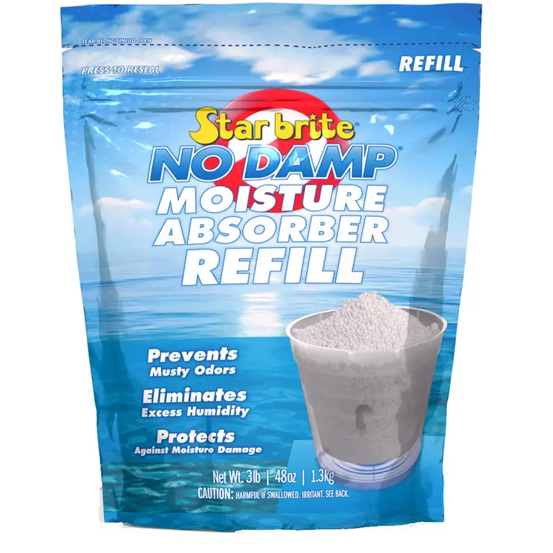 Star Brite No Damp Moisture Absorber Refill – Odor-Free Humidity Control (48 Oz) 1