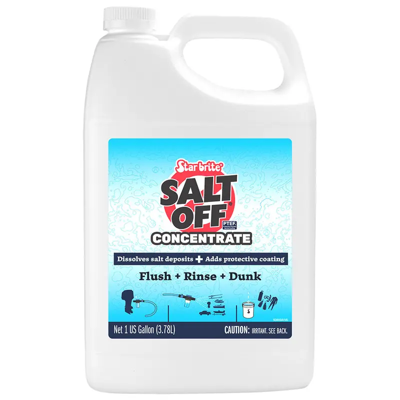 Star Brite Salt Off Concentrate – Engine & Hull Salt Flush Solution (1 Gal) 1