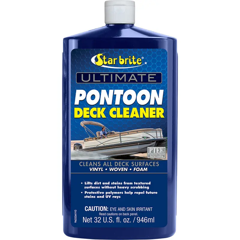 Star Brite Ultimate Pontoon Deck Cleaner – Safe For Aluminum & Vinyl (32 Oz) 1