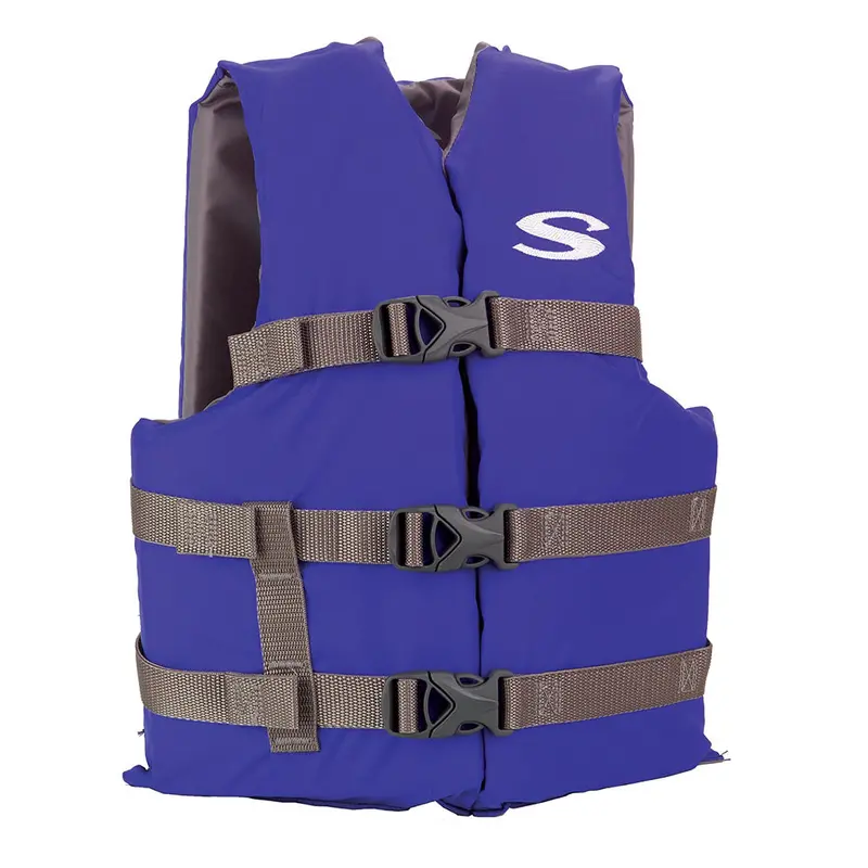 Stearns Adult Type Iii Uscg-Approved Life Vest – Blue, Standard Fit 1