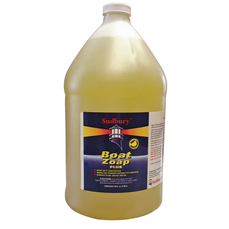 Sudbury Boat Zoap Plus – Gallon Concentrated Marine Soap For Tough Grime Removal 1