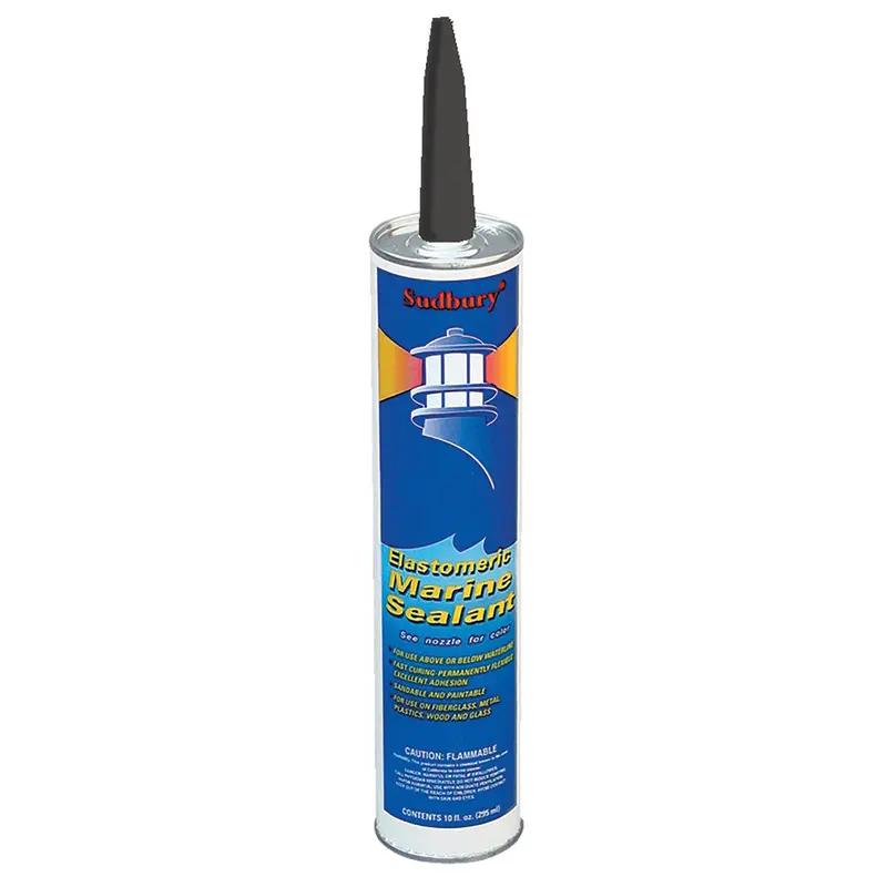 Sudbury Elastomeric Marine Sealant – Black, 10 Oz Cartridge [302] 1