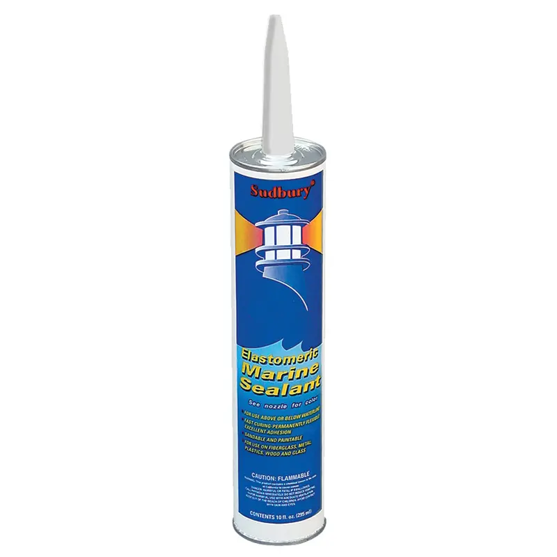 Sudbury Elastomeric Marine Sealant – Clear, 10 Oz Cartridge [301] 1