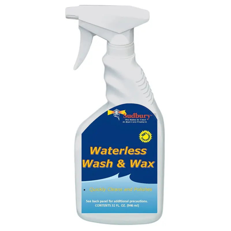 Sudbury Waterless Wash & Wax — 32 Oz Ready-To-Use Spray Formula 1