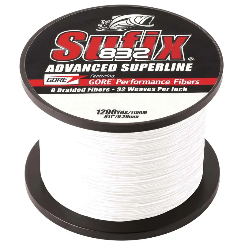 Sufix 832 30-Pound Ghost Braid – 1200-Yard Fishing Line 1
