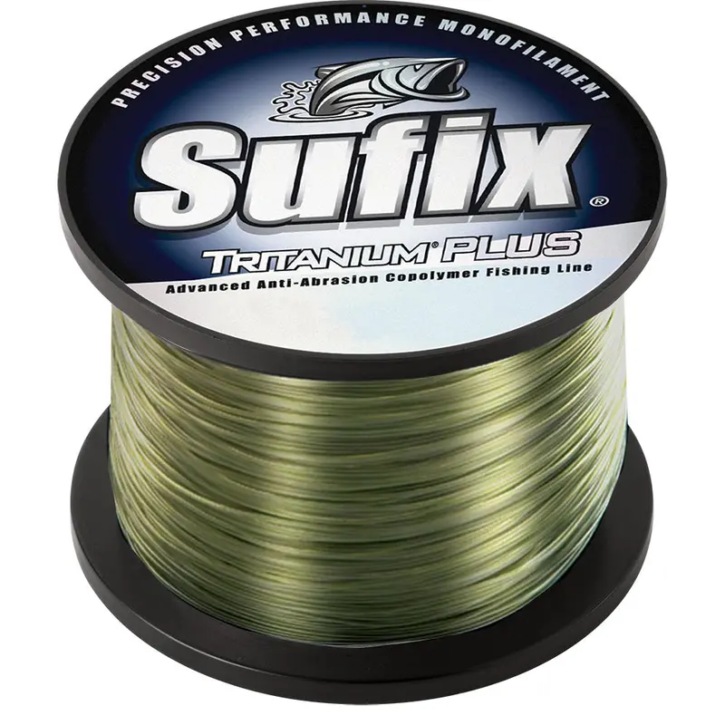 Sufix Tritanum Plus Monofilament – 40 Lb Test, Dark Green, 370 Yards 1