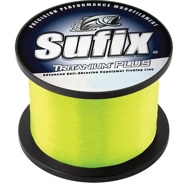 Sufix Tritanum Plus Monofilament – 50 Lb Test, Chartreuse, 1270 Yards 1