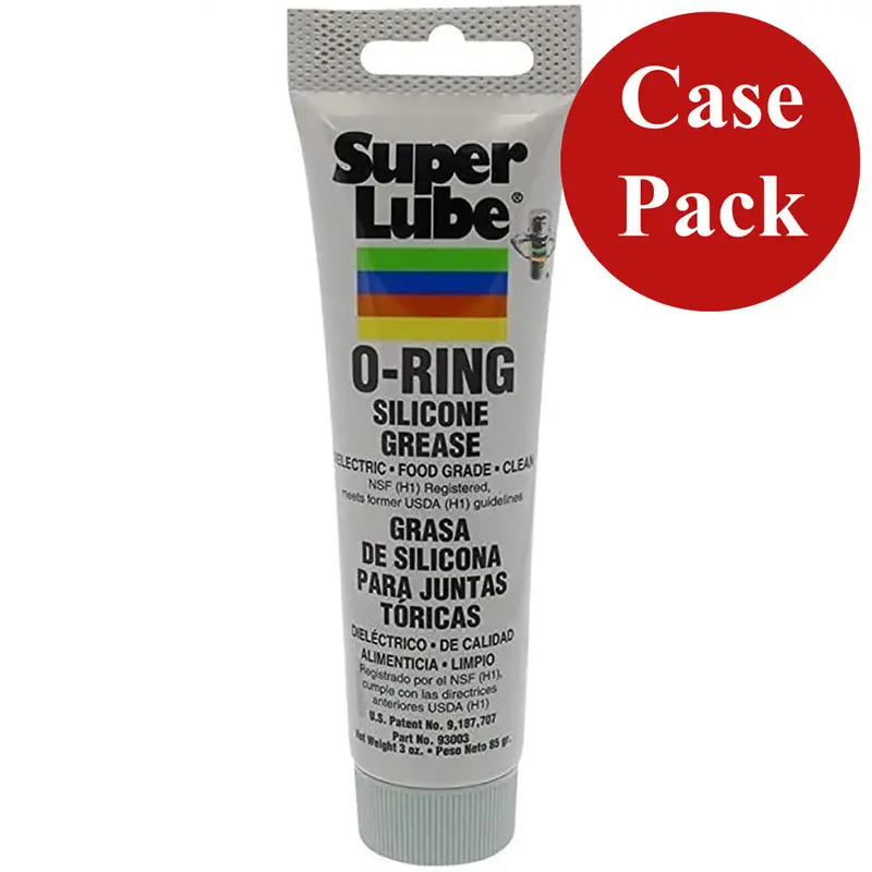Super Lube O-Ring Lubricant – Food-Safe Silicone Formula, 3 Oz Tube (Case Of 12) 1