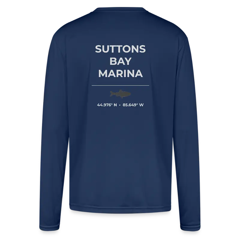 Suttons Bay Marina Long Sleeve Performance Top 1