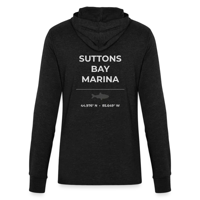 Suttons Bay Marina Relaxed-Fit Hooded Long-Sleeve Shirt 1