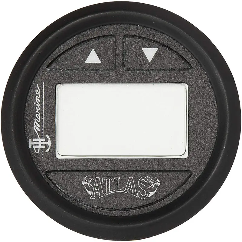 T-H Marine Atlas Hydraulic Gauge Kit – Black Bezel For 6", 10", 12", And 14" Jack Plates (Fagk-2-Dp) 1