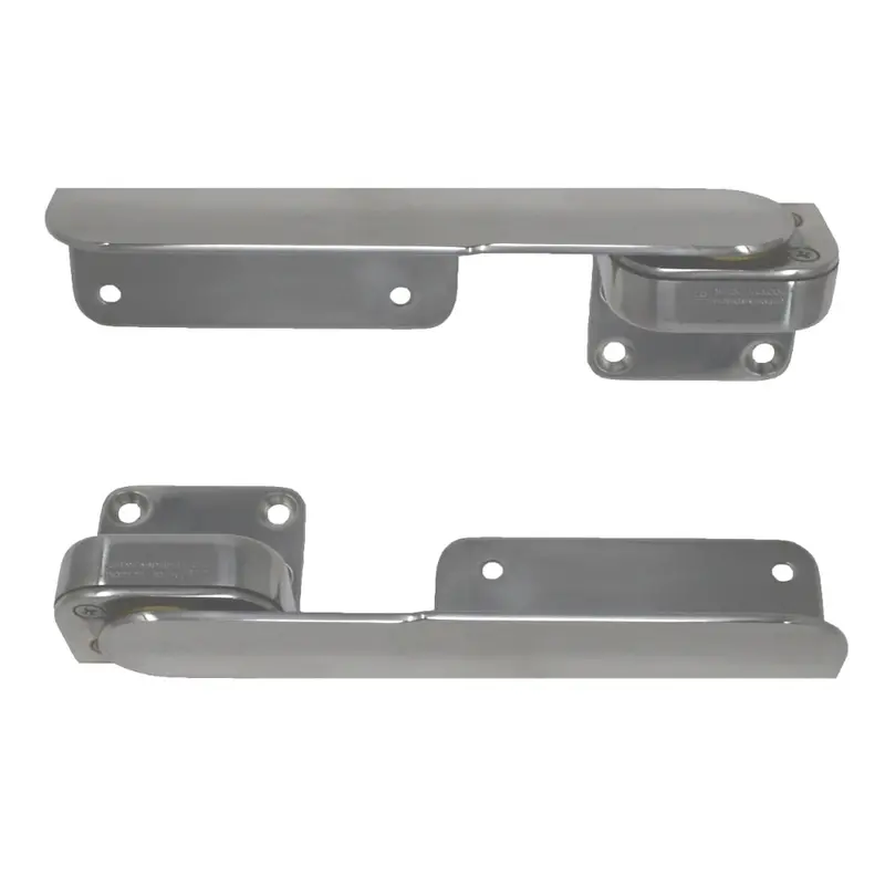Taco H25-0016 Command Ratchet Hinges – 9.375-Inch Polished 316 Stainless Steel Pair 1