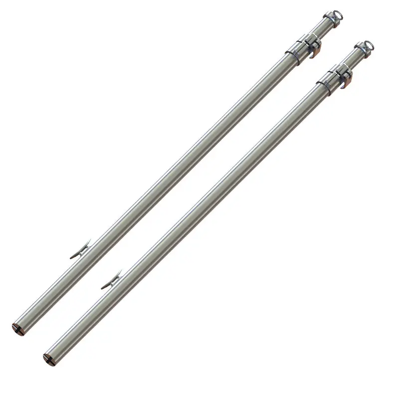 Taco Tele-Sun Aluminum Shade Poles – Durable Telescoping Design With Carry Bag [T10-7001Vel] 1