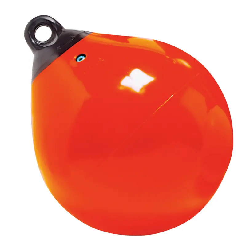 Taylor Made 9-Inch Orange Tuff End Inflatable Vinyl Buoy 1