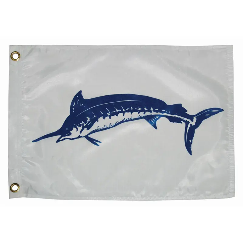 Taylor Made Blue Marlin Flag – 12×18 Inch Premium Marine Banner (Model 2918) 1