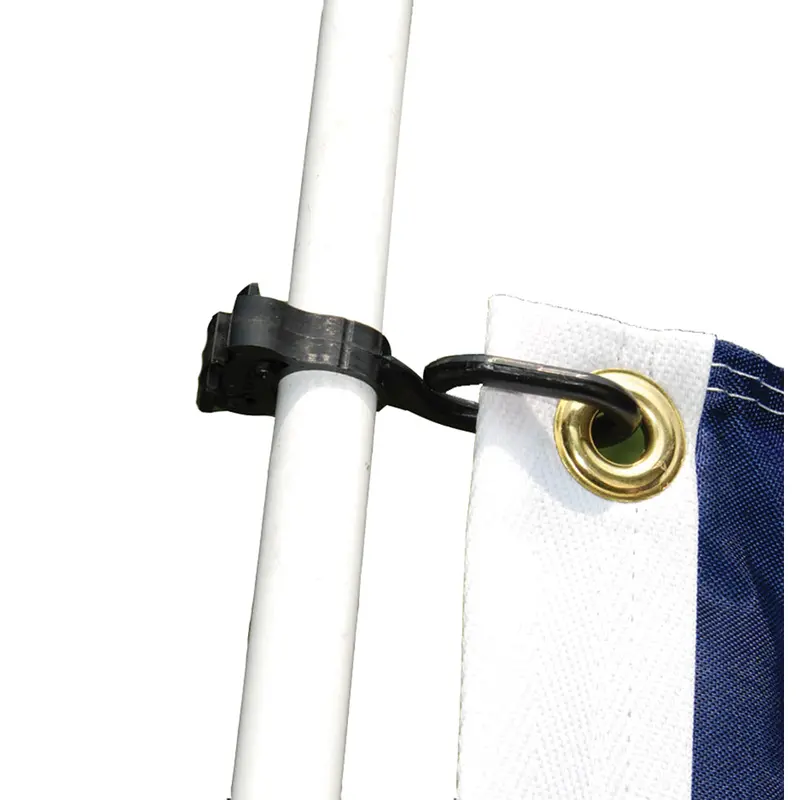 Taylor Made Charlevoix Burgee & Antenna Clip Set – Pair [57925] 1