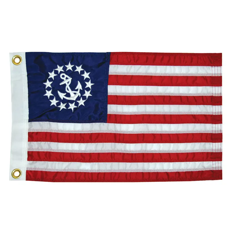 Taylor Made Deluxe Us Yacht Ensign Flag – 16×24 Inch Sewn Polyester (Model 8124) 1