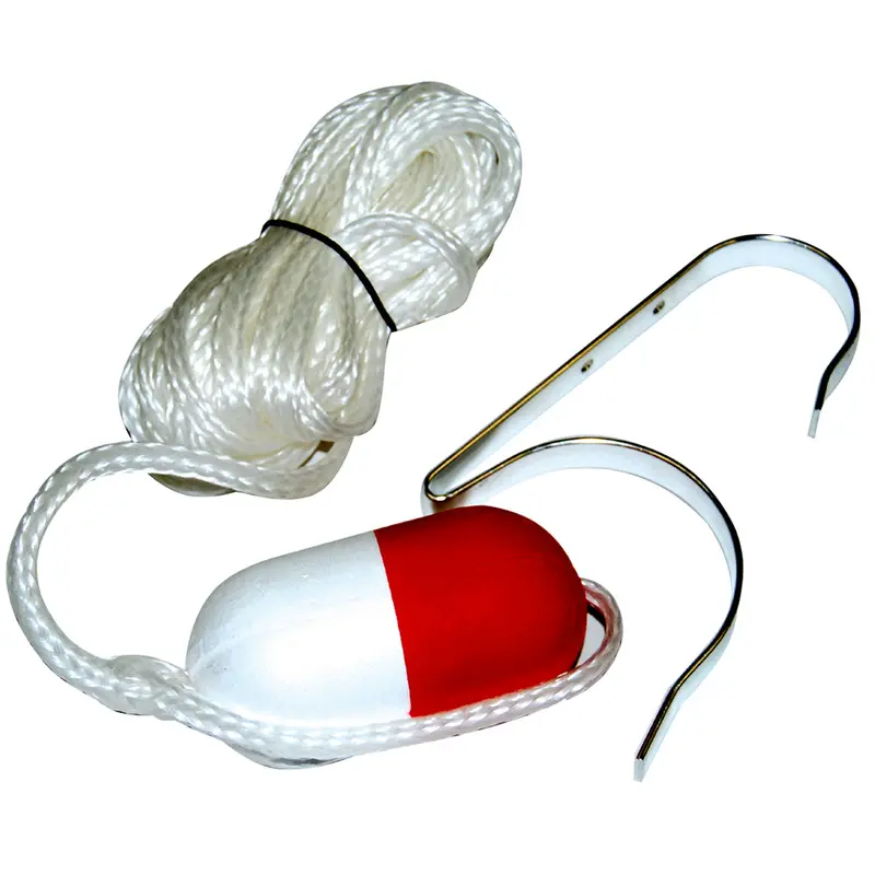 Taylor Made Ring Buoy Holder With 30-Foot Heaving Line [375] 1