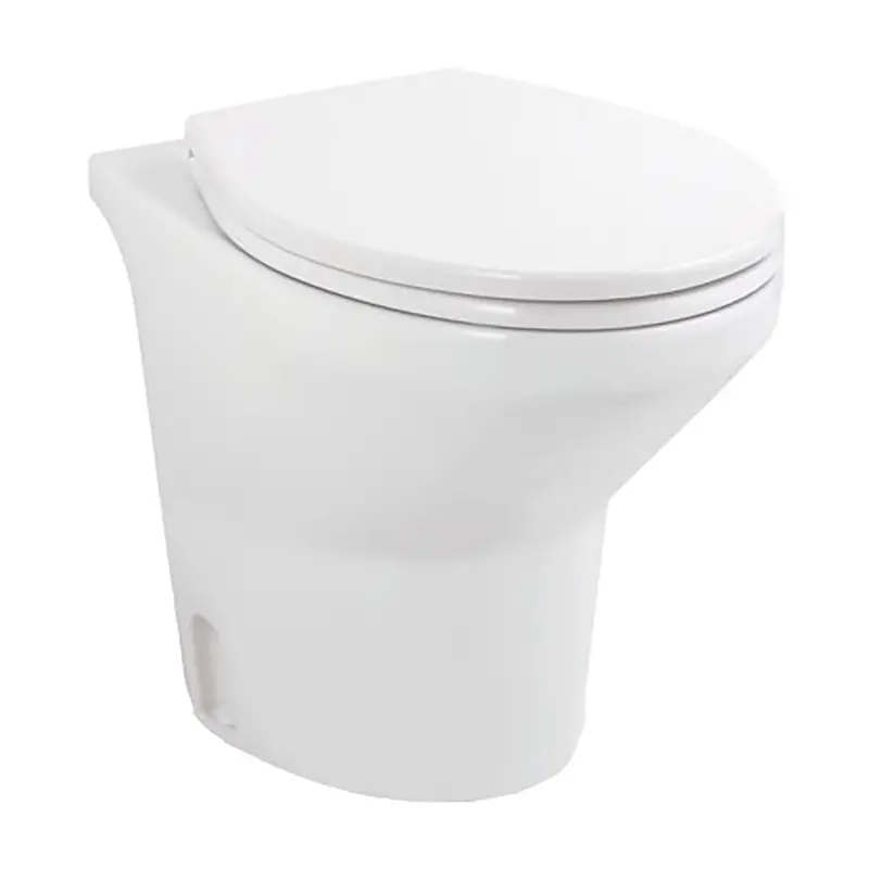 Thetford Compass Touch Rv Toilet – Tall-Height White Version, 12V Dc 1