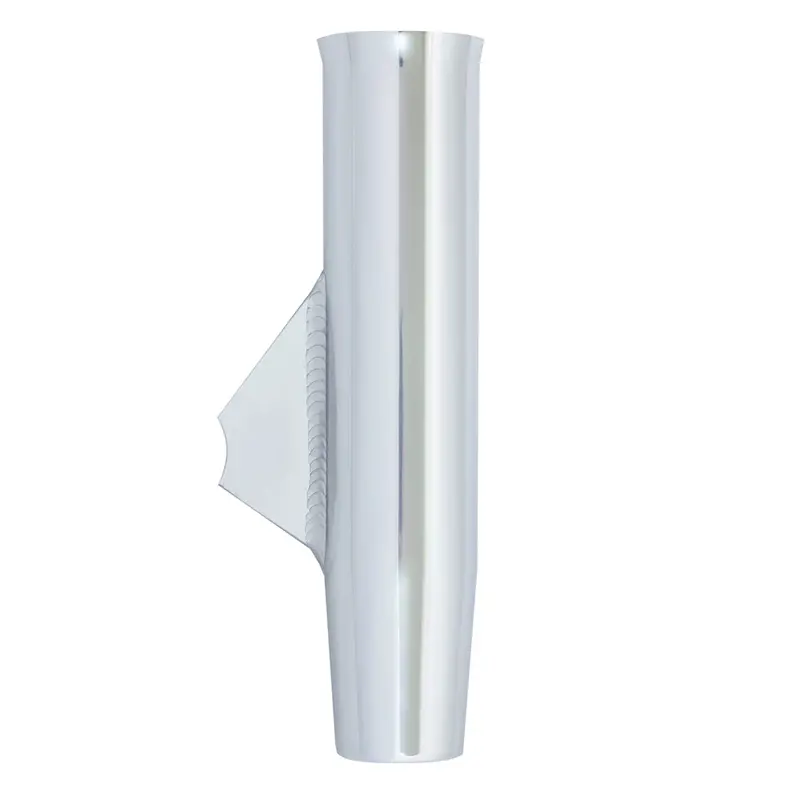 Tigress 10-Inch Weld-On Aluminum Flared Rod Holder With Integrated Blade (Model 66242) 1