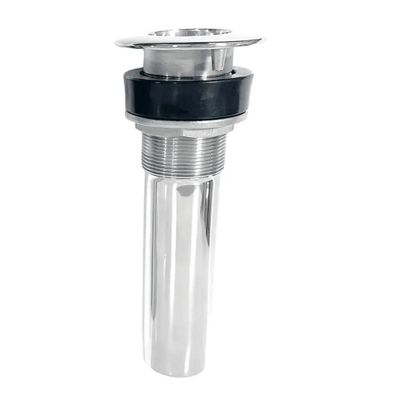 Tigress 9" Stainless Steel Screwless Rod Holder – Fixed 0° Mount [77277] 1