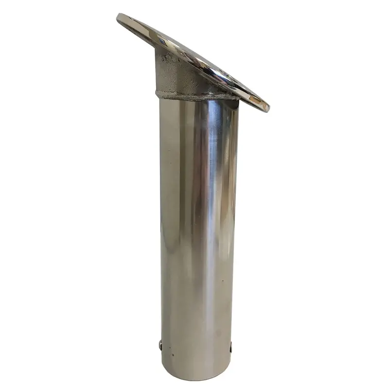 Tigress Economy Stainless Steel Gunwale-Mount Rod Holder — 30-Degree Angle (Model 77273) 1
