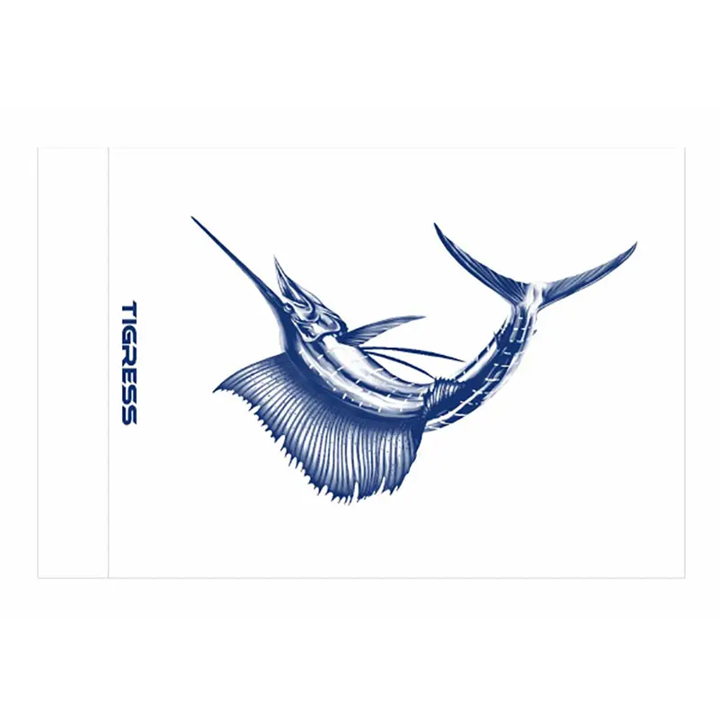 Tigress Sailfish Release Flag – 12" X 18" Marine-Grade Fabric – Model 88420 1