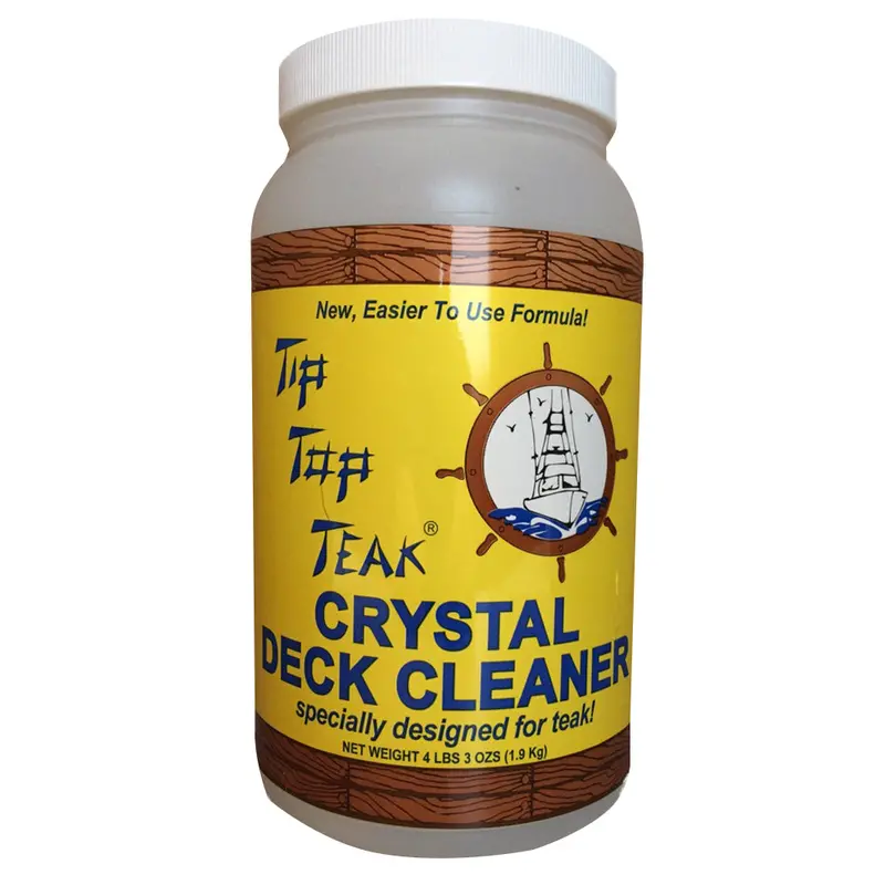 Tip Top Teak Crystal Cleaner – Half-Gallon Deep-Cleaning Solution For Teak Decks 1