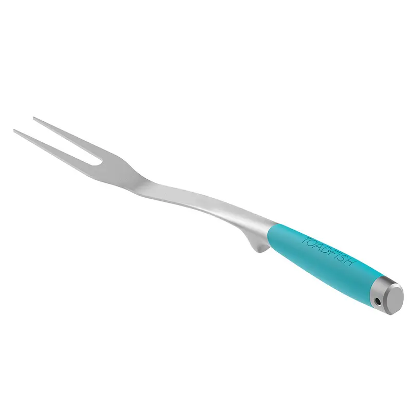 Toadfish Ultimate Grill Fork – Heat-Resistant, Full-Size Stainless Steel [1091] 1