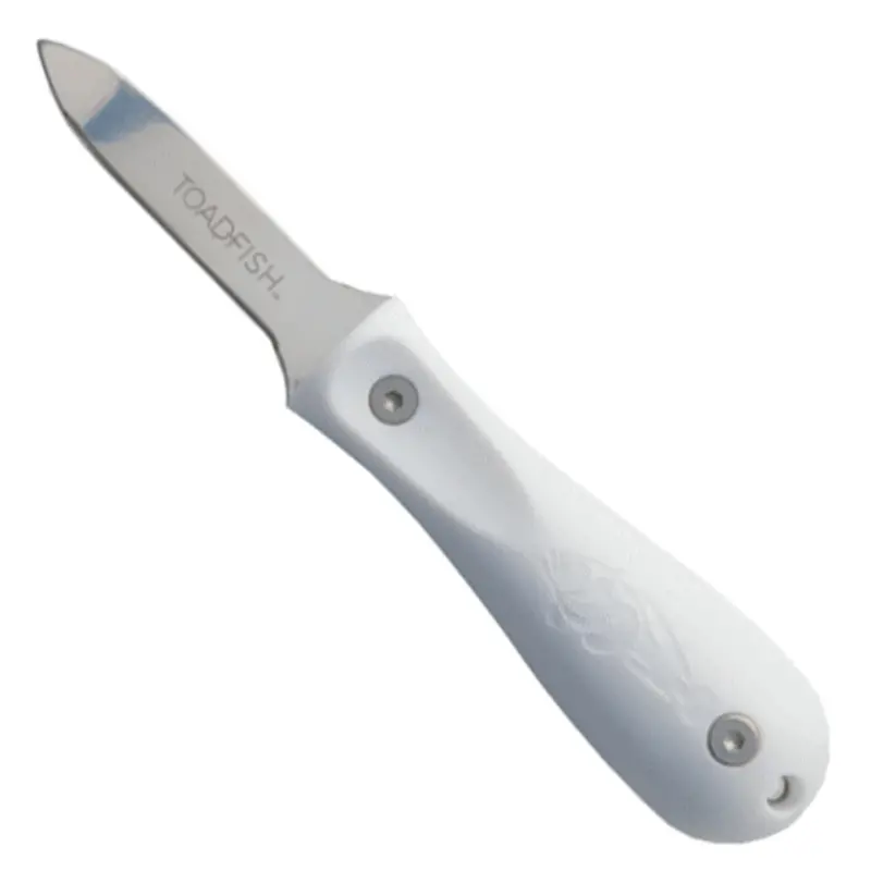 Toadfish White Professional Oyster Shucker – Precision-Tip, Full-Tang Design [1005] 1