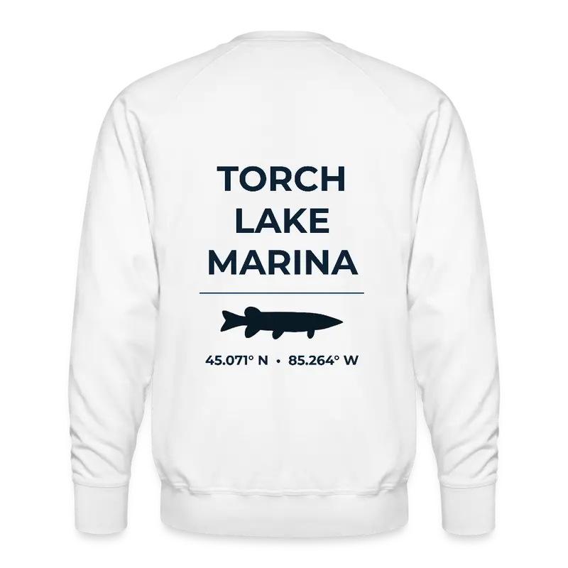 Torch Lake Marina Premium Crewneck Sweatshirt 1