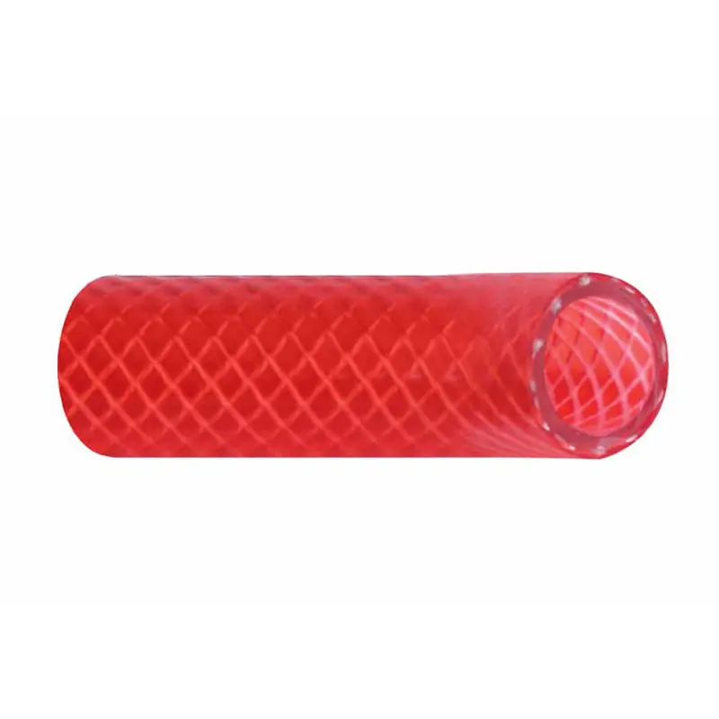 Trident 3/4" Fda-Approved Reinforced Pvc Hot Water Feed Hose – Translucent Red 1