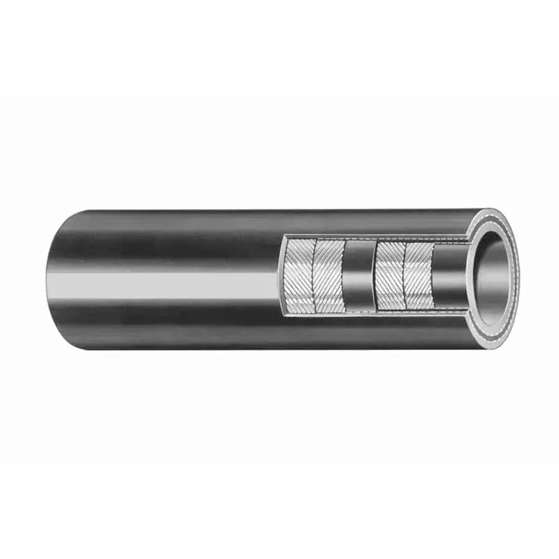 Trident 3/8" × 50' Black High-Pressure Water Hose – 200 Psi Rated 1