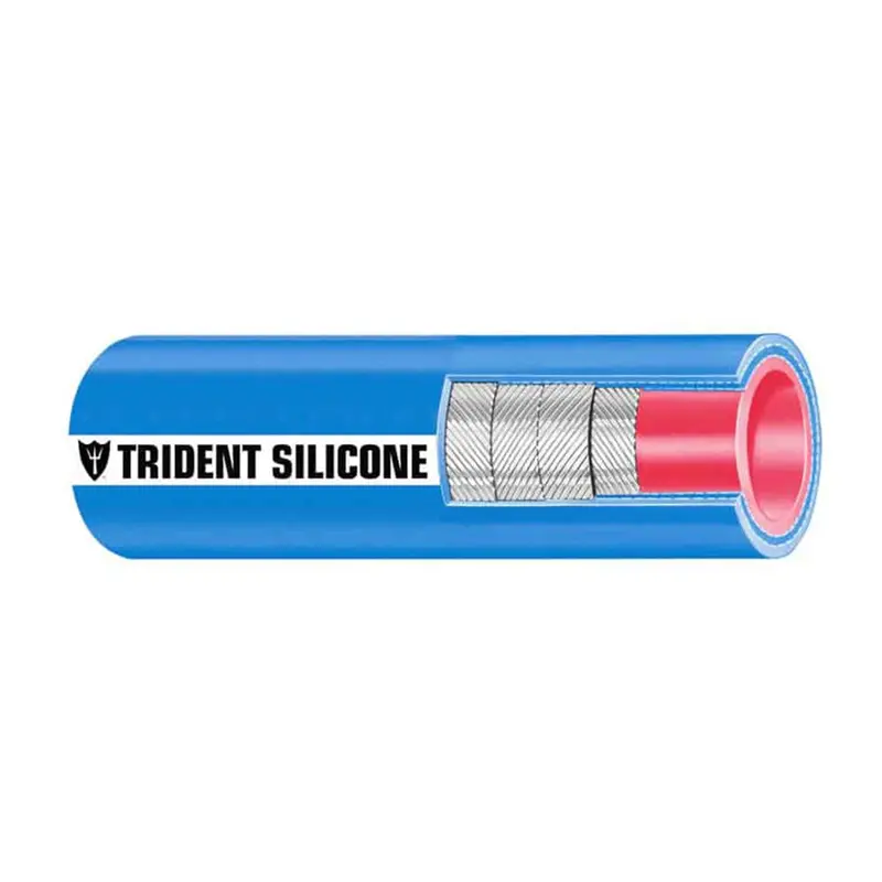 Trident Blue Silicone Wet Exhaust Hose – 3-Inch Id, 36-Inch Section 1