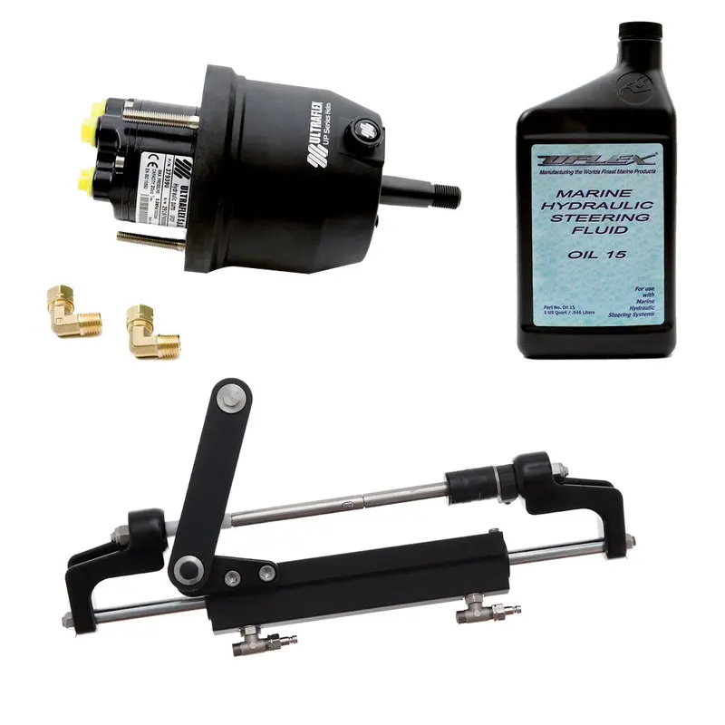 Uflex Hyco 1.1 Front-Mount Outboard Hydraulic System – Up20 Fm Helm, 2 Qt Oil, Uc95-Obf Cylinder 1