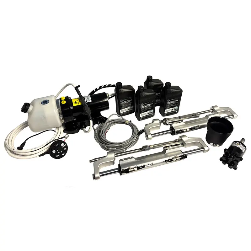 Uflex Masterdrive Hydraulic Steering Kit — Single Station With Twin Cylinders (Uc128Ts & Svs1P) [Md40-D1F] 1
