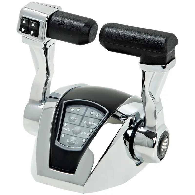 Uflex Power A Dual-Engine Electronic Control System – Single Station, Mechanical Throttle & Shift With Trim (Mm21T) 1