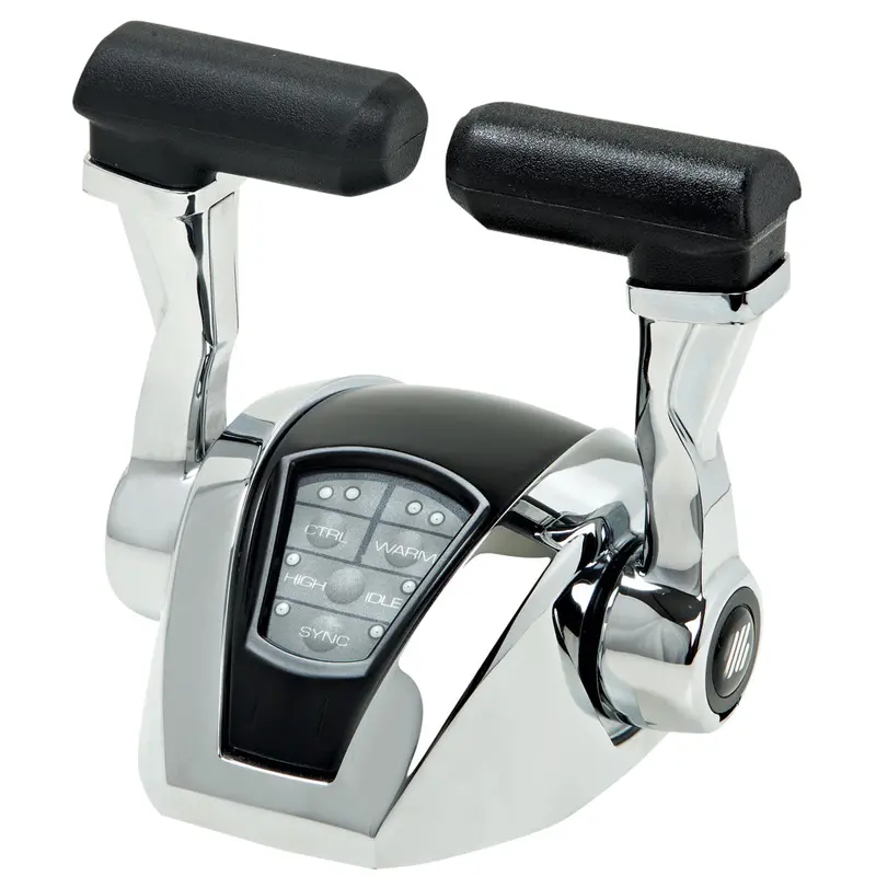 Uflex Power A Mark Ii Twin-Engine Control Head – No Trim Function (Model 42011T) 1
